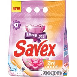 Стиральный порошок Savex Parfum Lock 2in1 Color Standard Automat 2.4 кг (3800024021404)