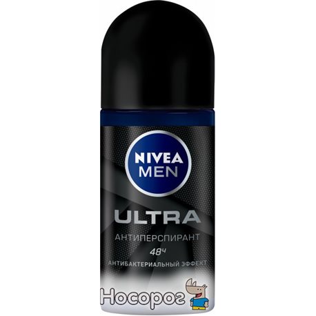 Дезодорант-антиперспирант для мужчин Nivea Men Ultra 50 мл (4005900494634)