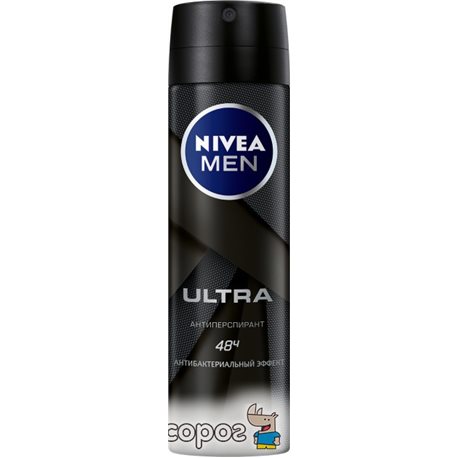 Дезодорант-спрей для чоловіків Nivea Men Ultra 150 мл (4005900495679)