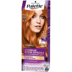 Краска для волос Palette К8 (9-7) Светлый медный 110 мл (4015000985932)