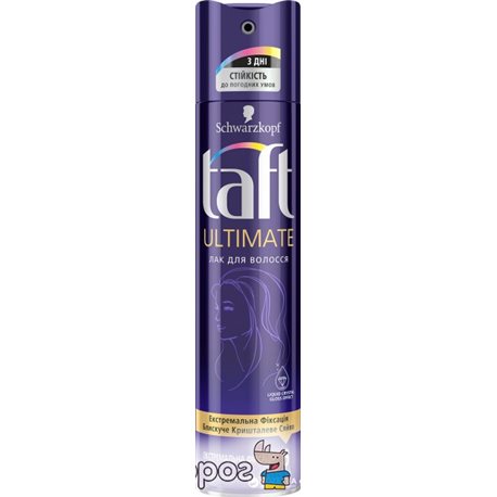 Лак для укладки Taft Ultimate (фиксация 6) 250 мл (4015001003109)