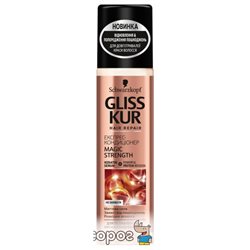 Експрес-кондиціонер Gliss Kur Magic Strength для ослаблених, виснажених волосся 200 мл (4015100009576)