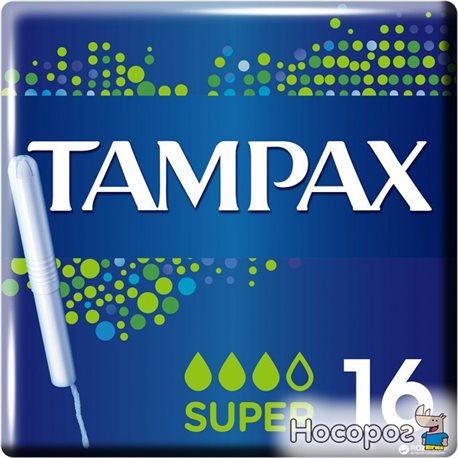 Тампони Tampax Super Duo з аплікатором 16 шт (4015400075097)