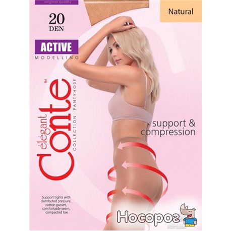 Колготки Conte Active 20 Den 3 р Natural -4810226006399