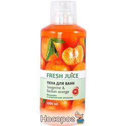 Піна для ванн Fresh Juice Tangerine & Sicilian Orange 1000 мол (4823015936326)