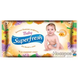 Влажные салфетки Superfresh для детей и мам 60 шт (4823071606799)