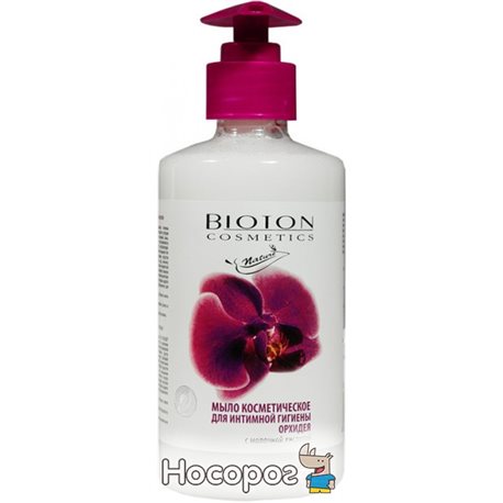 Мило косметичне для інтимної гігієни Bioton Cosmetics Орхідея 250 мл (4823097600030)
