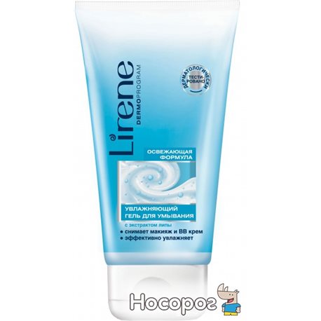Увлажняющий гель для лица Lirene Beauty Care для нормальной и комбинированной кожи 150 мл (5900717070615)