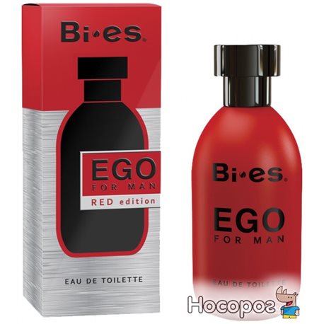 Туалетна вода чоловіча Bi-es Ego Red Edition Boss - Hugo red 100 мл (5905009042431)