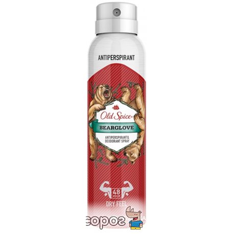 Дезодорант-спрей для чоловіків Old Spice Bearglove 150 мл (8001090595126)