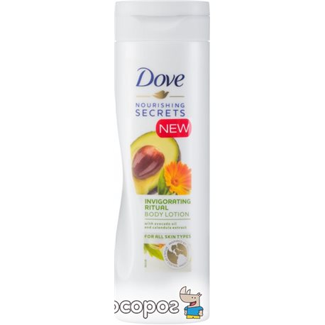 Лосьон для тела Dove Пробуждающий с маслом авокадо и экстрактом календулы 250 мл (8710908777110)