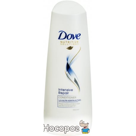 Бальзам-ополіскувач Dove Nutritive Solutions для пошкодженого волосся Інтенсивне відновлення 200 мл (8712561885096)