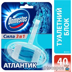 Туалетный блок для унитаза Domestos Атлантик 40 г (8717163006085)