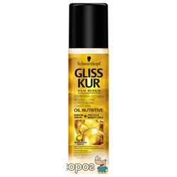 Экспресс-кондиционер Gliss Kur Oil Nutritive с бьюти-маслами для длинных волос с секущимися кончиками 200 мл (4015000529730/9000