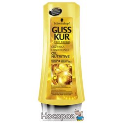 Бальзам Gliss Kur Oil Nutritive для сухих, поврежденных волос с секущимися кончиками 200 мл (9000100398534)