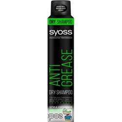 Сухой шампунь SYOSS Anti-Grease для жирных волос 200 мл (9000100695800)