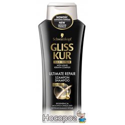 Шампунь Gliss Kur Ultimate Repair для поврежденных и сухих волос 400 мл (9000100663410)