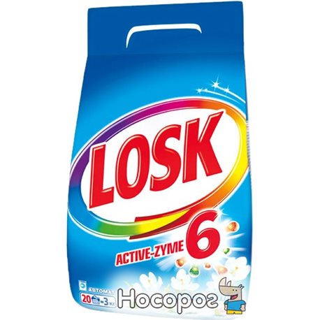 Стиральный порошок Losk автомат Свежесть цветов 3 кг (9000101081114)