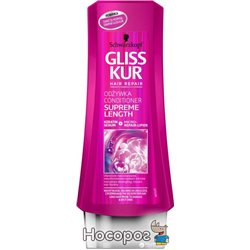 Бальзам Gliss Kur Supreme Length для довгого волосся, схильних до пошкоджень і жирності 200 мл (9000101201185)