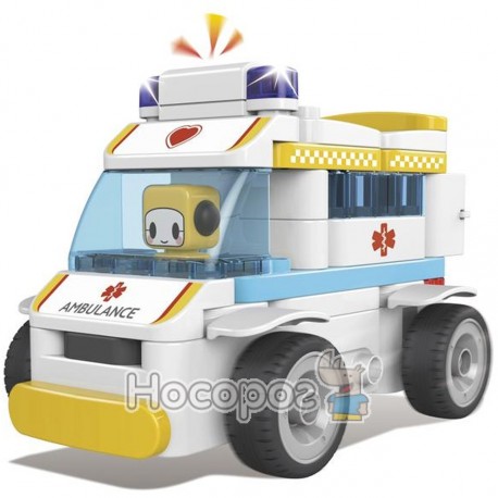 Конструктор Pai Blocks Ambulance + пульт ДУ 69 pcs 62003W