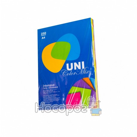 Папір кольоровий - Intensive Mix "UNI Color" 