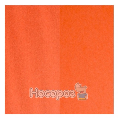 Папір для дизайну Fabriano Elle Erre B1 №08 arancio оранжевий дві текстури