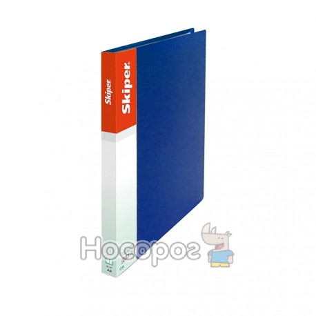 Папка пластик Skiper SK-30 на 30 файлів А4, синя 410881