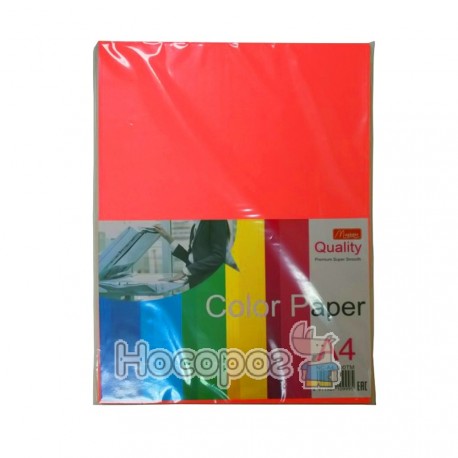Папір кольоровий Color Paper неон 100 арк, 5 кольорів