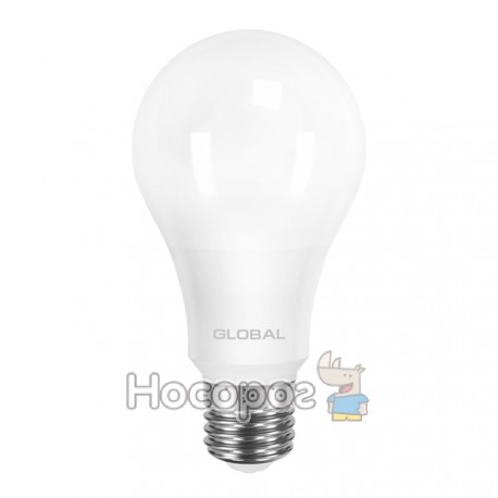  Лампа светодиодная 1-GBL-165 A60 12W 3000K 220V E27 AL мягкий свет