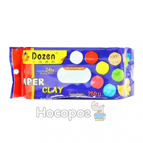 Паста для моделирования Dozen PCL 250 грамм разноцветная