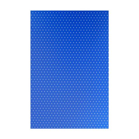 Папір з малюнком "Крапка" двосторонній, 21 * 31см, Синя, 200г / м2, 204774605, Heyda