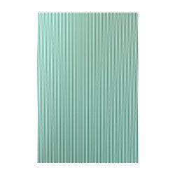 Папір з малюнком "Лінійка" двосторонній, Зелена, 21 * 31см, 200г / м2, 204774637, Heyda