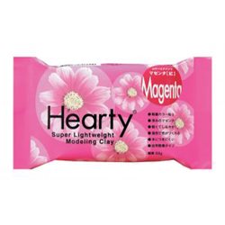 Пластика самозатвердевающая Hearty, Маджента, 50 г, Padico