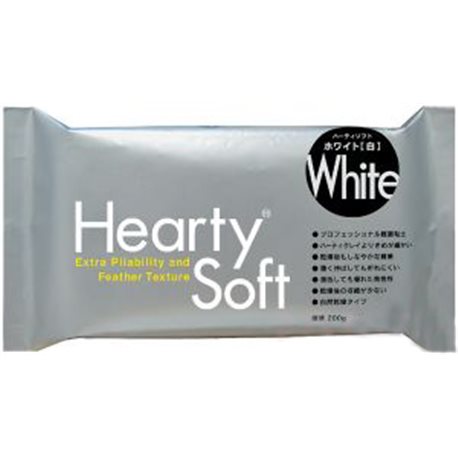Пластика самозастигаюча Hearty Soft, Біла, 200 г, Padico