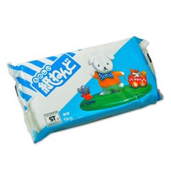 Пластика самозатвредевающая Paper Clay, 1 кг, Padico