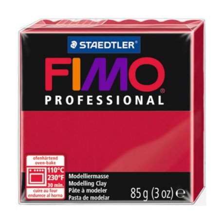 Пластика Professional, кармінові, 85г, Fimo