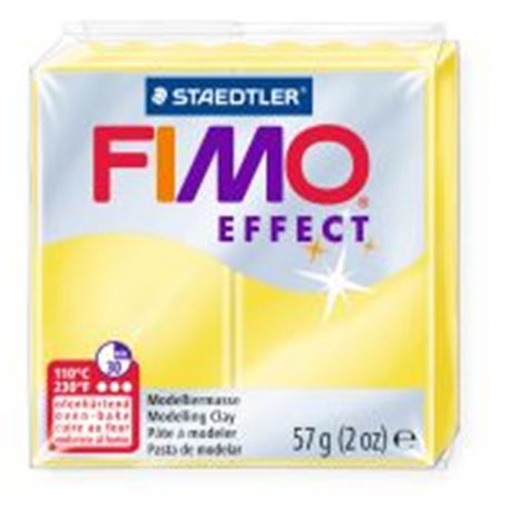 Пластика Effect, Желтая лимонная, 57г, Fimo