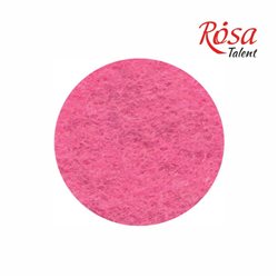 Фетр листовой (полиэстер), 21,5х28 см, Розовый, 180г/м2, ROSA TALENT