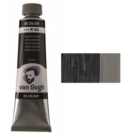 Краска масляная Van Gogh, (403) Ван Дик коричневый , 200 мл, Royal Talens