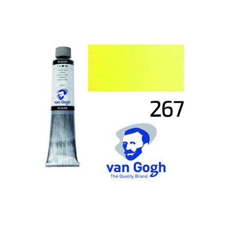 Фарба масляна Van Gogh, (267) AZO Жовтий лимонний, 200 мл, Royal Talens