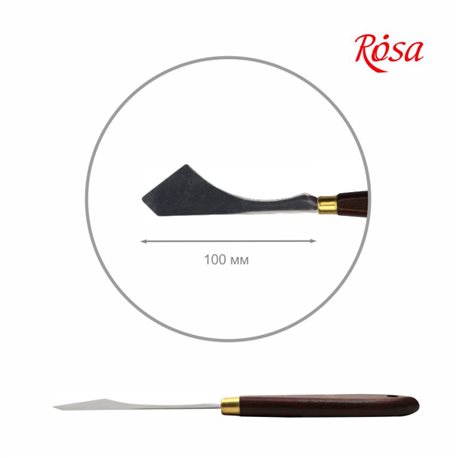 Мастихин ROSA Gallery CLASSIC № 102 длина 10см, нож особенный