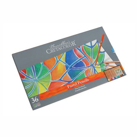 Набір пастельних олівців, Fine Art Pastel, 36шт., Мет. упаковка, Cretacolor