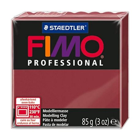 Пластика Professional, Бордова, 85г, Fimo