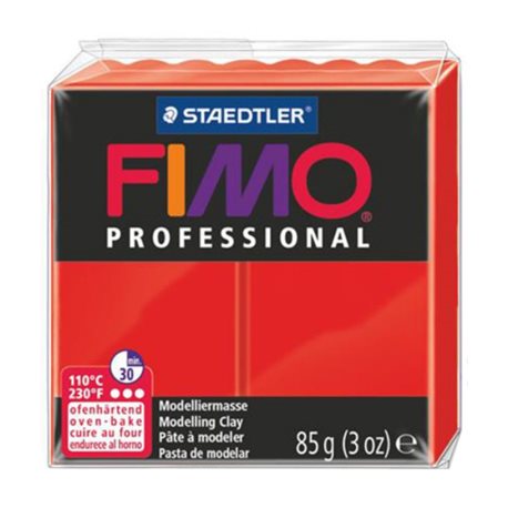 Пластика Professional, Красная, 85г, Fimo