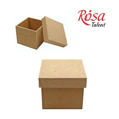 Коробка с крышкой, МДФ, 15х15х13см, ROSA TALENT
