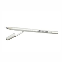 Ручка гелевая, Белая 08 MEDIUM (линия 0.4mm), Gelly Roll Basic,Sakura