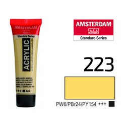 Краска акриловая AMSTERDAM, (223) Неополитанский желтый темный, 20 мл, Royal Talens
