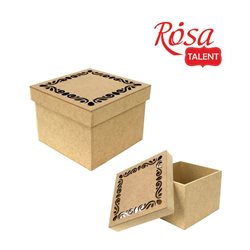 Коробка з фігурною кришкою 1, МДФ, 15х15х13 см, ROSA TALENT