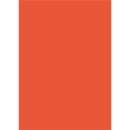 Бумага для дизайна Tintedpaper В2 (50*70см), №40 оранжевая, 130г/м, без текстуры, Folia