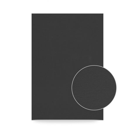 Холст на картоне, 25*35 см, Черный, хлопок, акрил, ROSA Studio